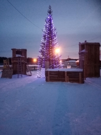 Снежный городок в Ямках